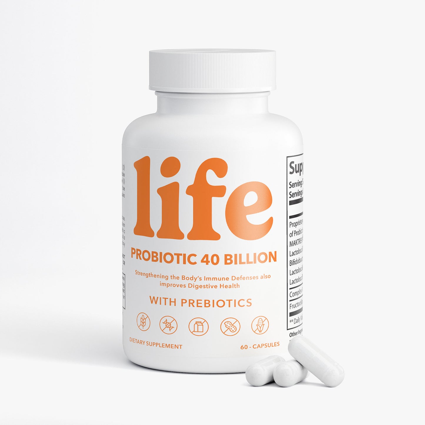 Probiotic 40 Billion with Prebiotics